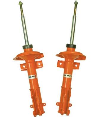 8250 1005 - Koni Struts, Front, Non-adjustable, Street (Orange), Pair